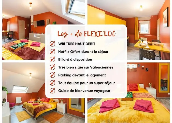 Le Red Line I Netflix I Billard I Wifi I Parking I Centre-ville - Cosy & Confort Appartamento *